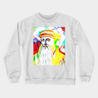 John Knox Colourful Portrait | John Knox Artwork 11 Crewneck Sweatshirt